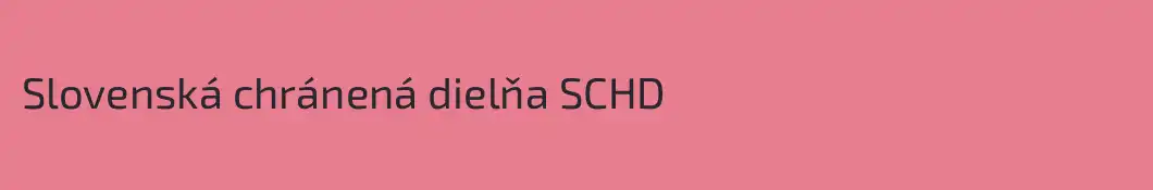 Slovenská chránená dielňa SCHD